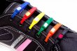 Шнурки силиконовые разноцветные