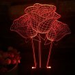 Светильники 3D Розы
