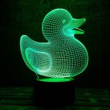 3-D светильник утка