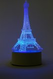 Светильник 3D Эйфелева башня