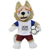Мягкая игрушка Волк Забивака талисман чм 2018 по футболу