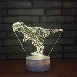 3-D светильник Динозавры
