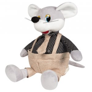 Мягкая игрушка мышка в костюме