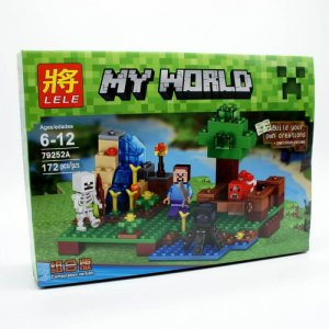Конструктор Майнкрафт приключения Micro World