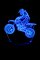 3-D светильник  Мотоциклист